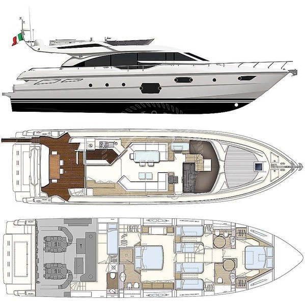 2013 FERRETTI 690