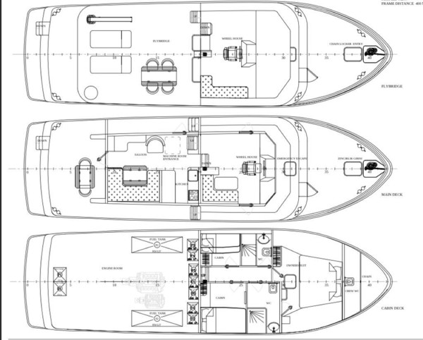 2005 CUSTOM TRAWLER 55 STEEL