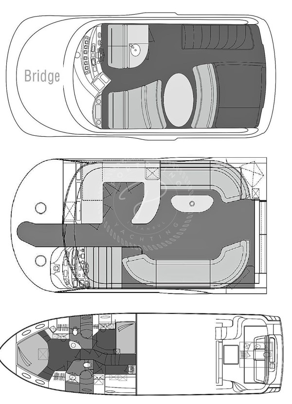 2000 SEA RAY 560 SEDAN BRIDGE