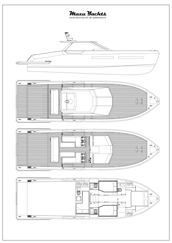 2021 MAZU YACHTS 52 HT