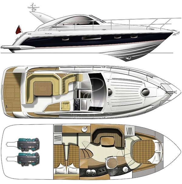 2011 FAIRLINE TARGA 38