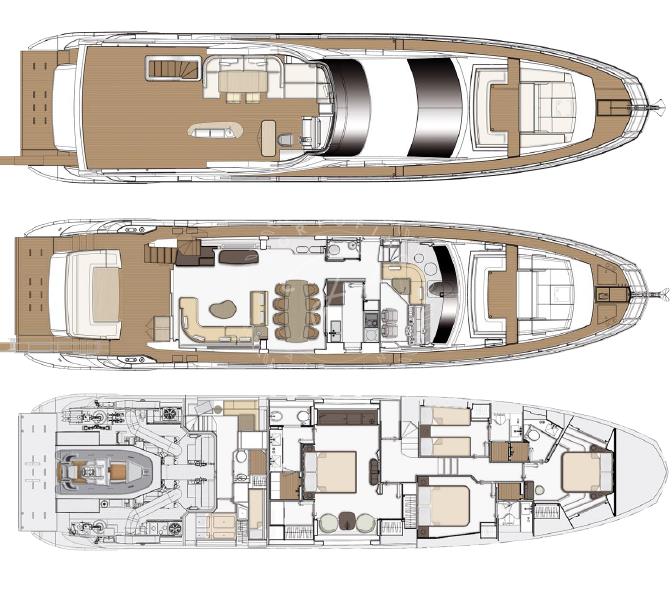 AZIMUT GRANDE 25 M | PortofinoYachting